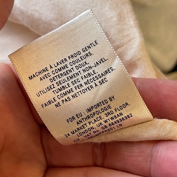 Leifnotes anthropologie mix pattern castle cotton skirt - Picture 8 of 8